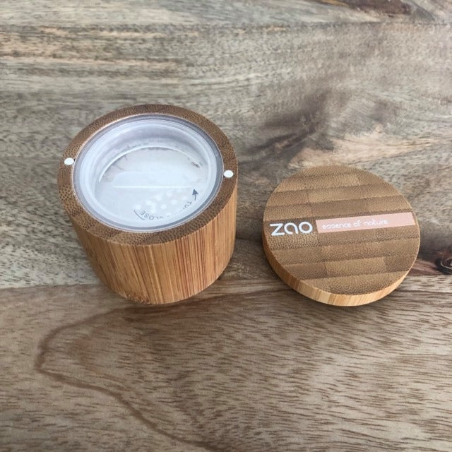 ZAO | Poudre matifiante transparente rechargeable