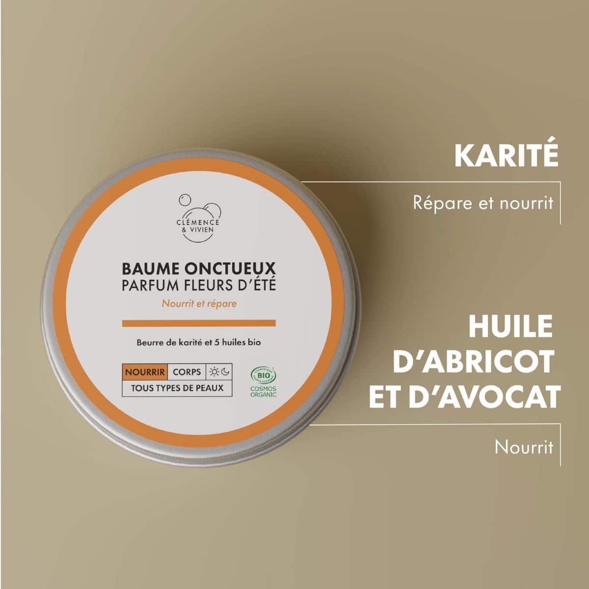 Baume onctueux parfum fleurs d'été