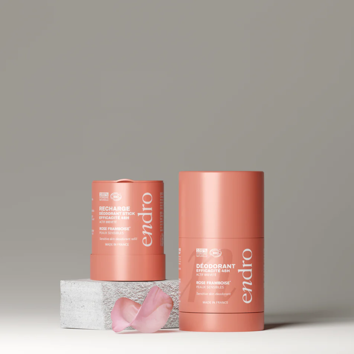 Recharge Déodorant Stick – Rose Framboise