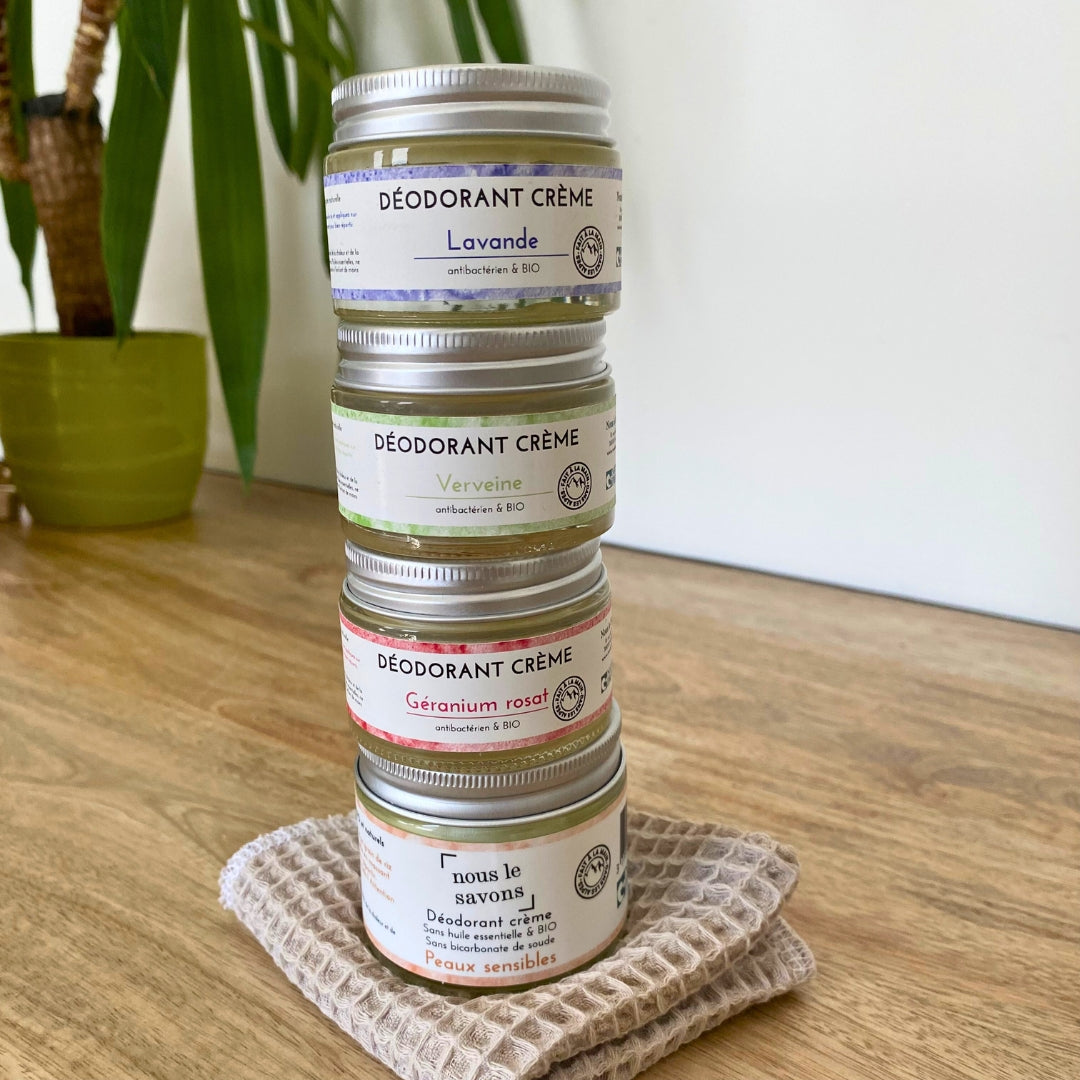 Déodorant crème "PEAUX SENSIBLES" BIO - Grand format