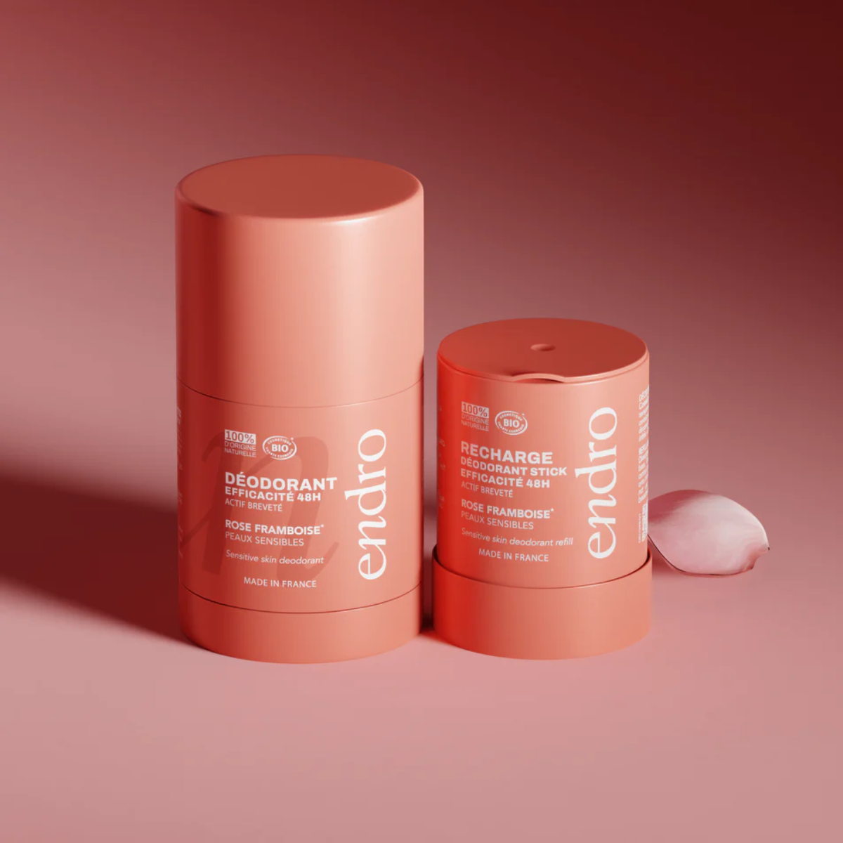 Recharge Déodorant Stick – Rose Framboise