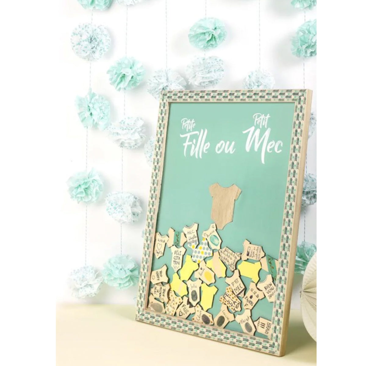 DIY - Cadre à messages pour bébé