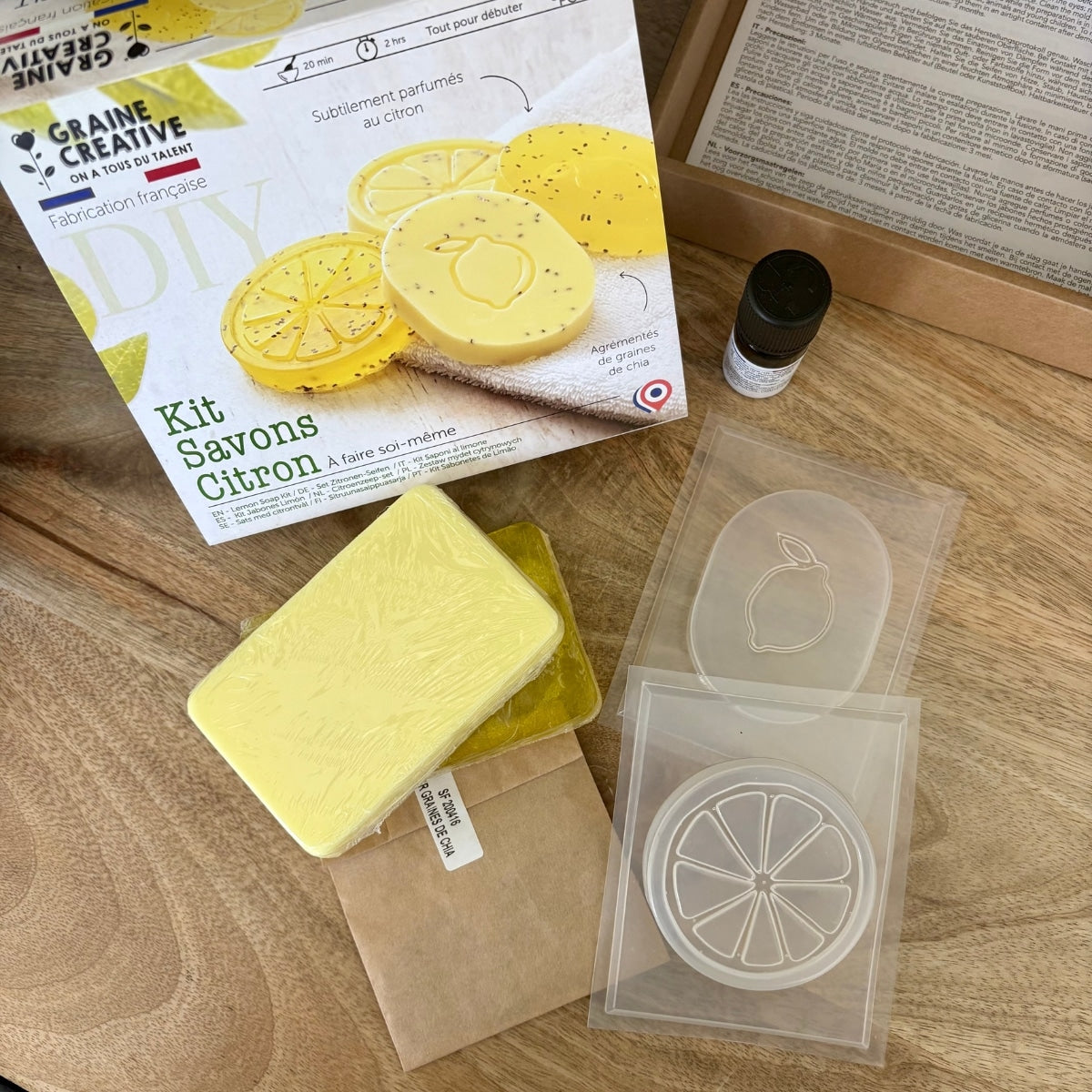 KIT DIY : Coffret savons citron
