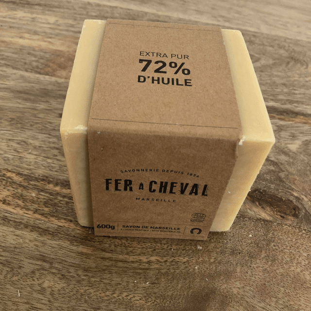 Savon de Marseille 72% d’huile végétale – 300 ou 600 G