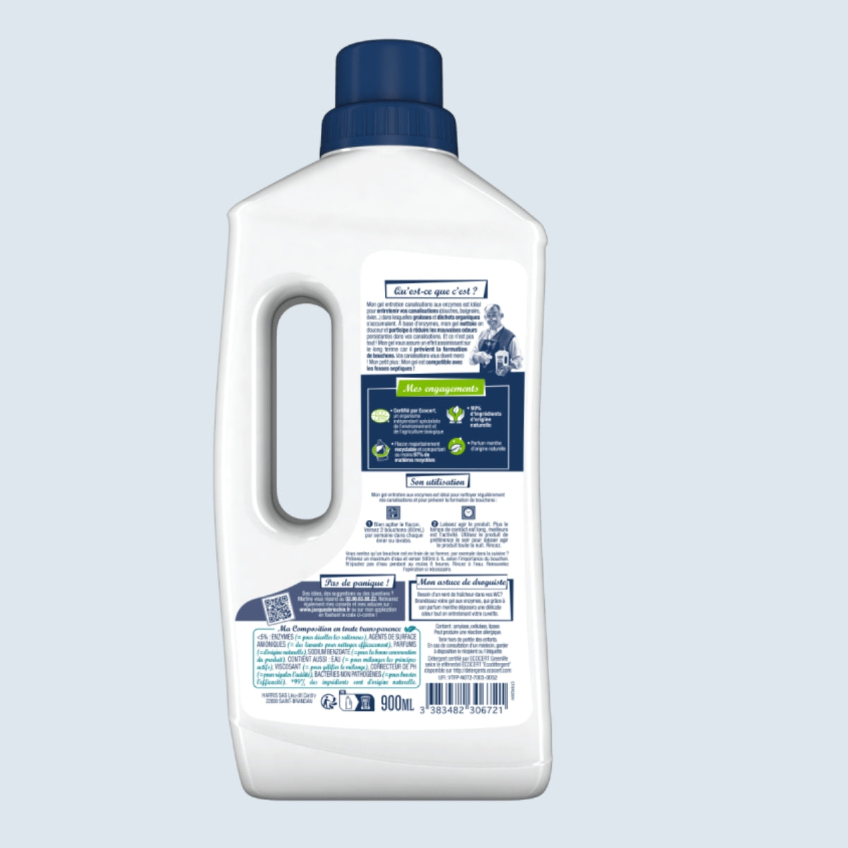 Gel entretien canalisations – 900 ml