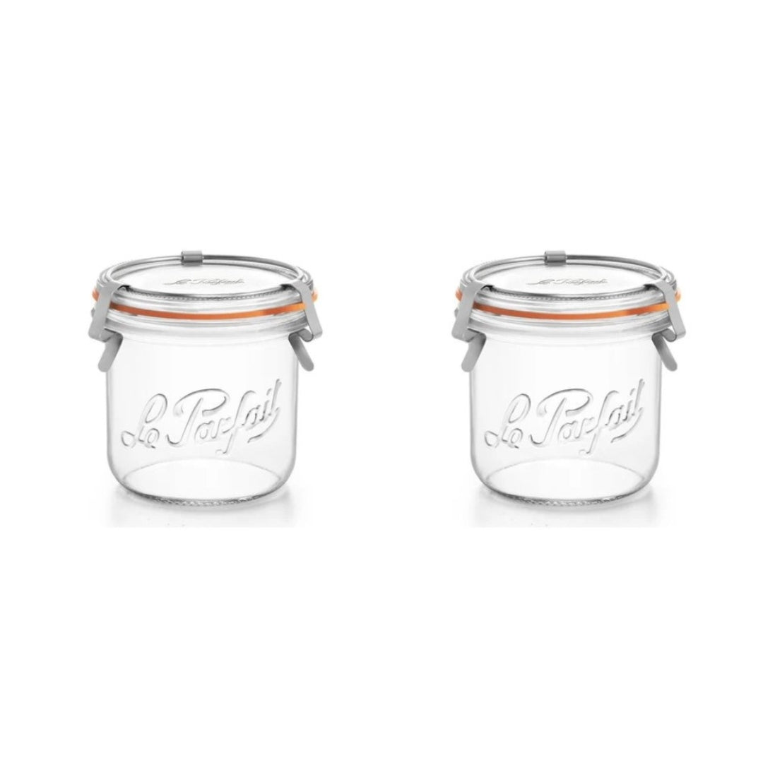 Lot de 2 bocaux Bistrot 425 ml Le Parfait®