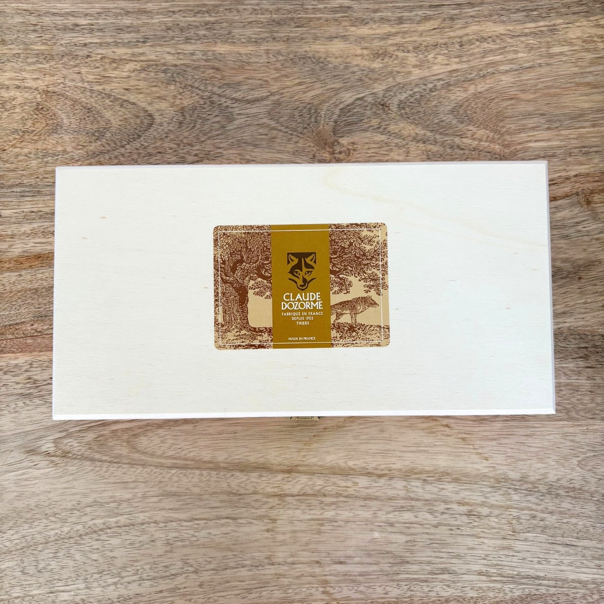 Coffret fromage 3 pièces Laguiole Manche Kotibé - CLAUDE DOZORME