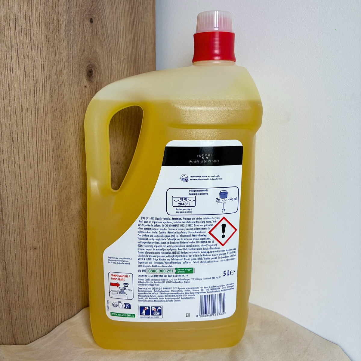 Liquide vaisselle super-concentré Fairy Citron – Bidon 5 L