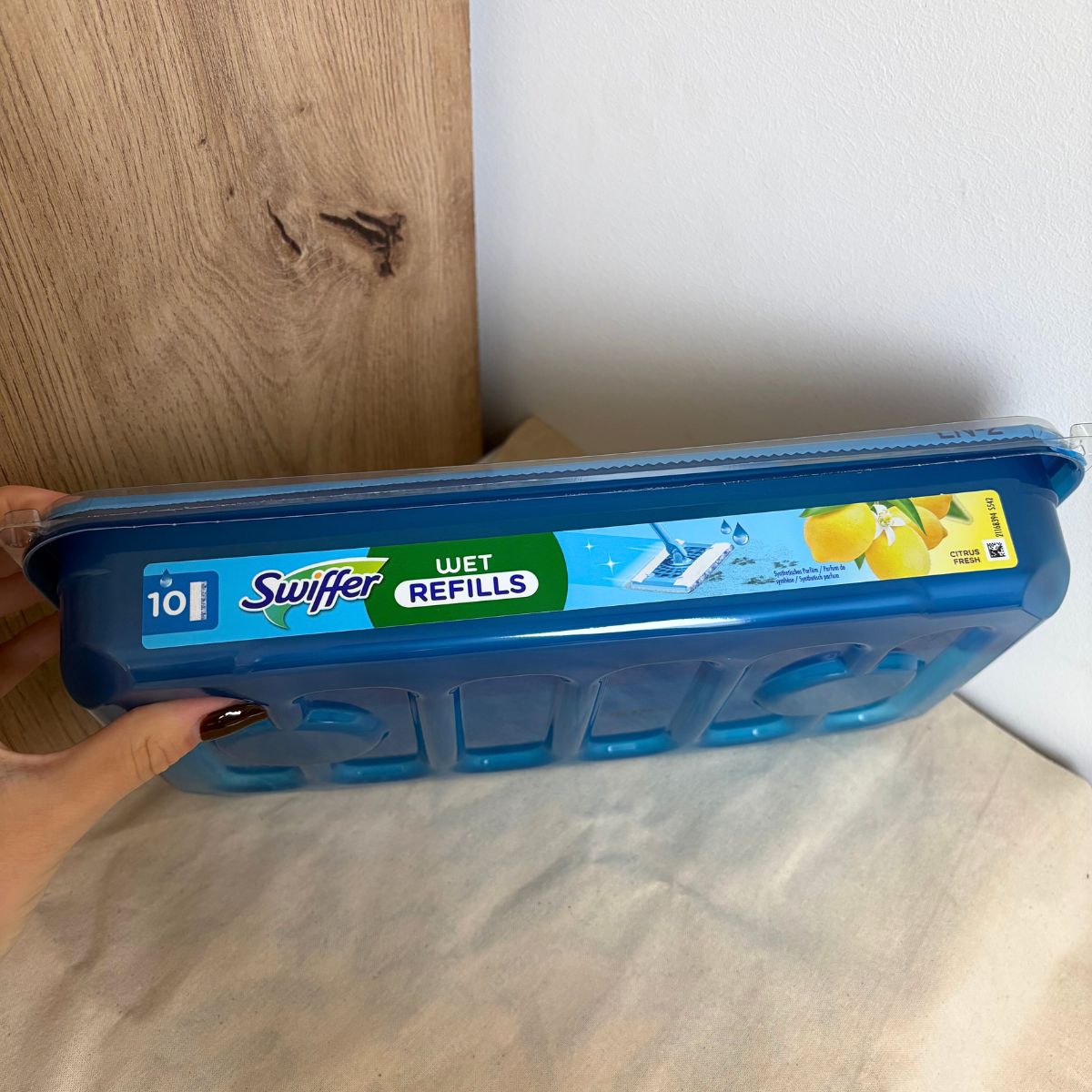 Swiffer Lingettes Poussières Imprégnées Parfum Citron – Boîte de 10