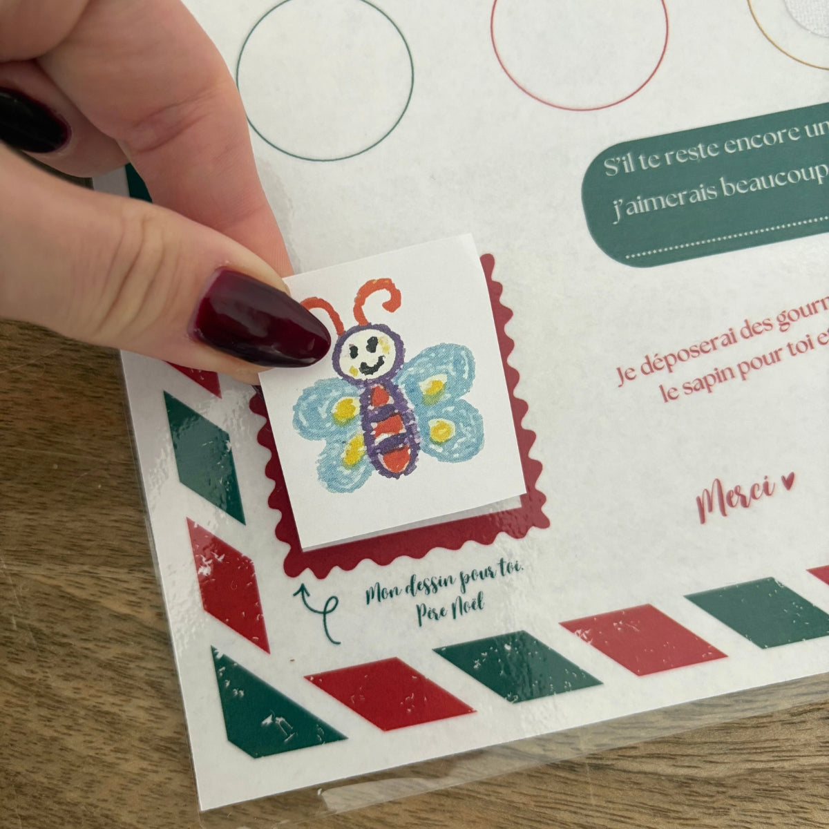 Kit ma lettre au Père Noël à compléter