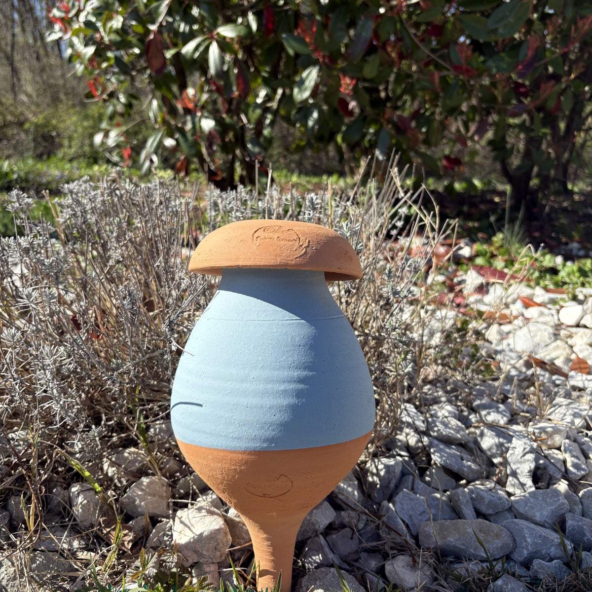 Ollas à planter 1,5 L - Bleu mat