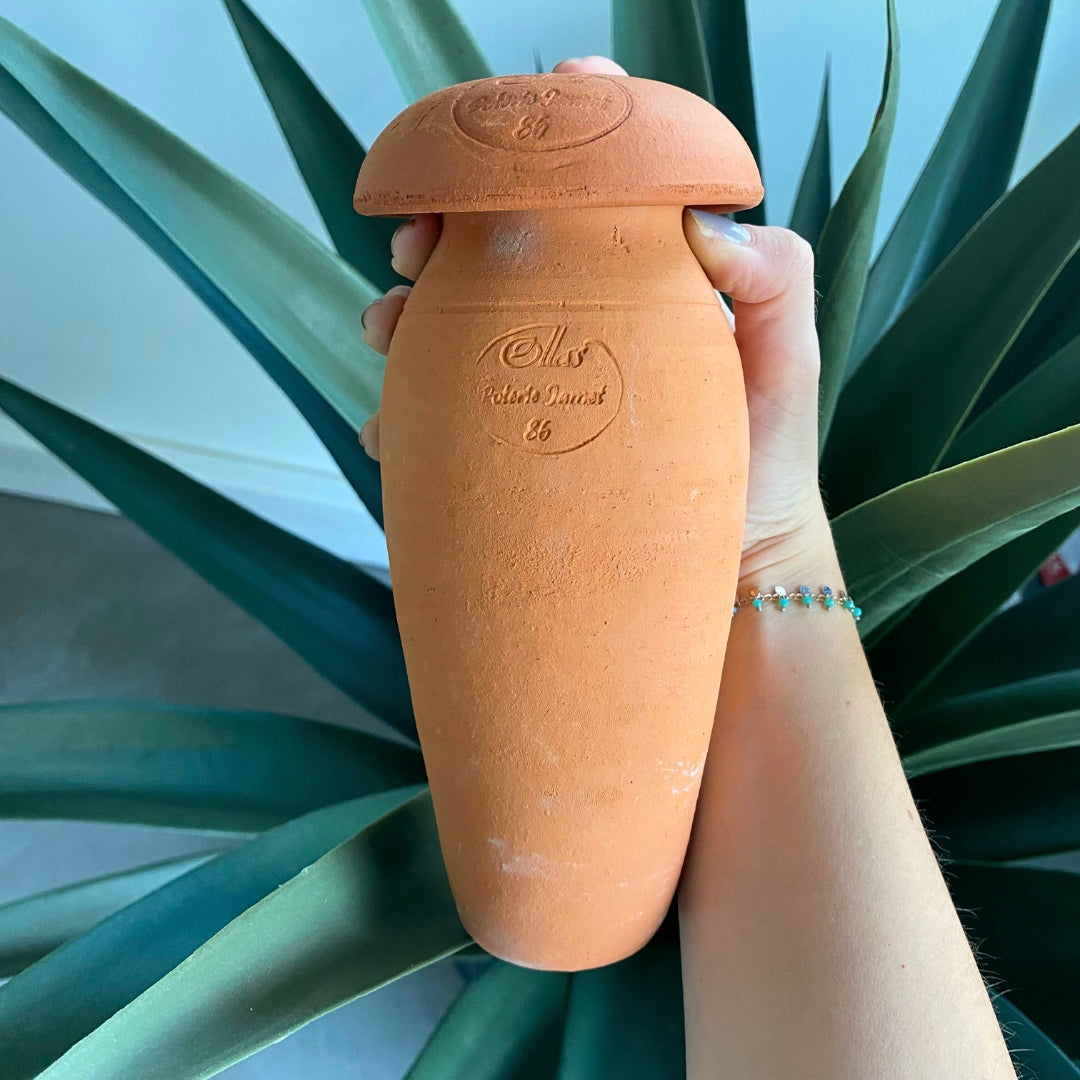 Ollas à planter allongée 0,5 L - Terre brute