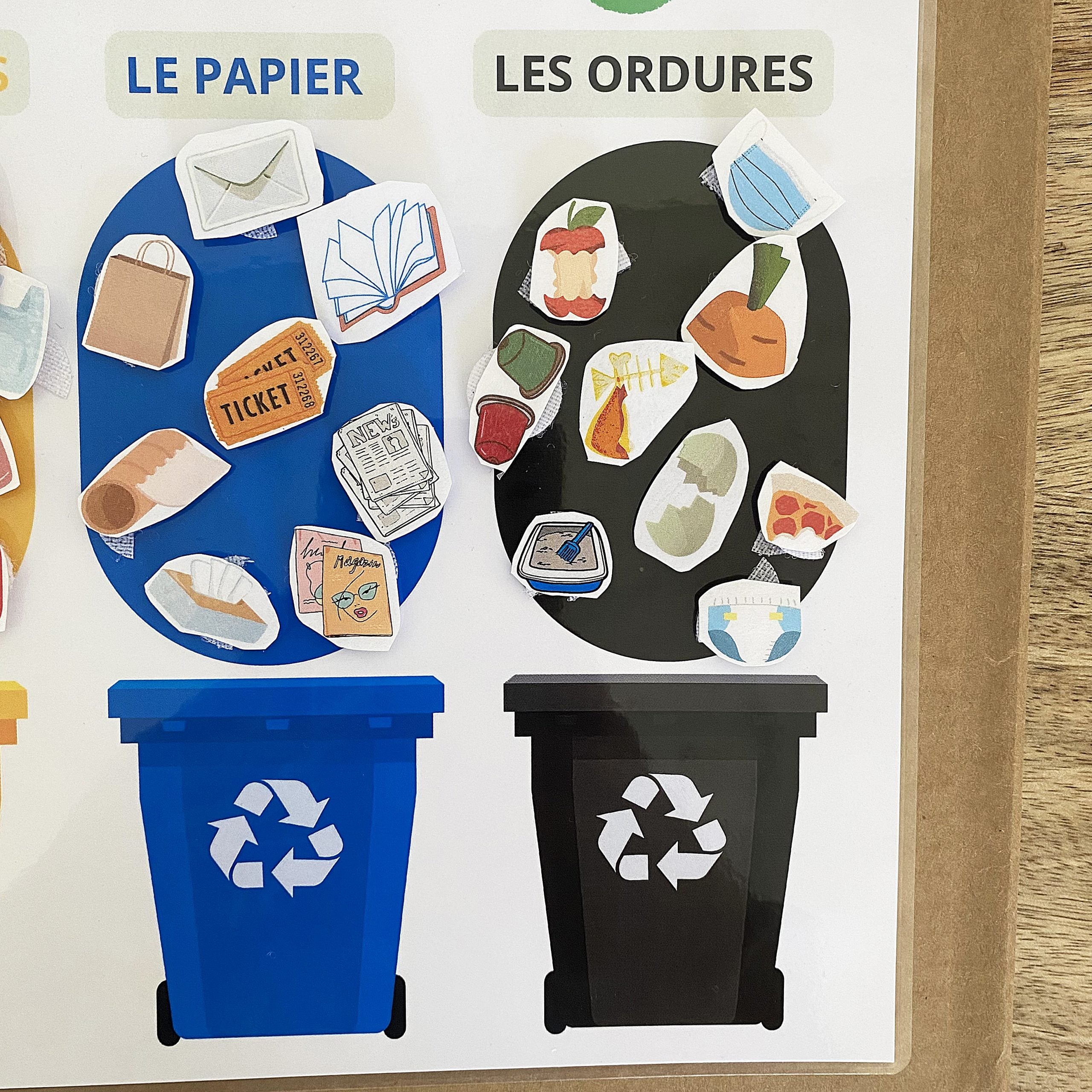 J’apprends à trier mes déchets