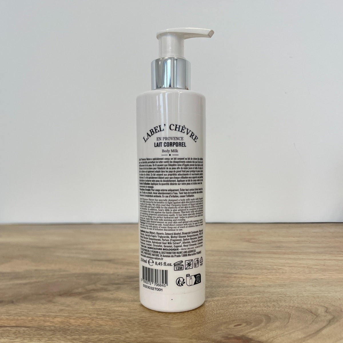 Lait corporel au lait de chèvre bio 250 ml