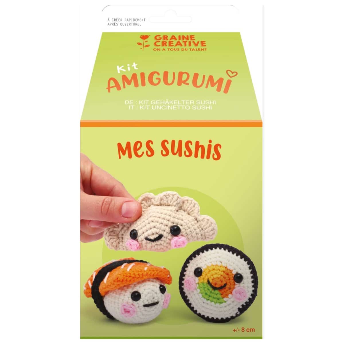 Kit Amigurumi - Mes sushis