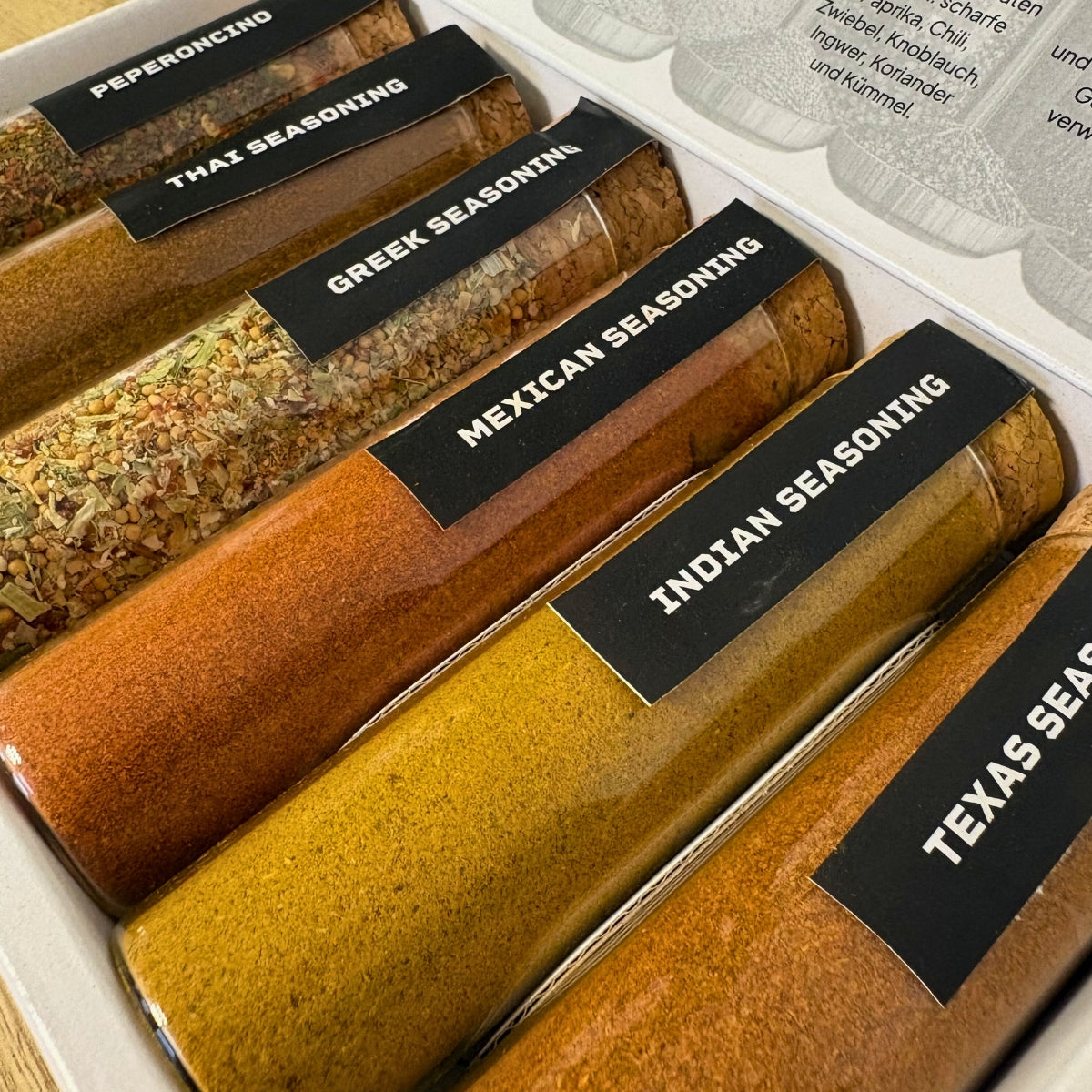 Coffret "AROUND THE WORLD" : Set d'épices du monde