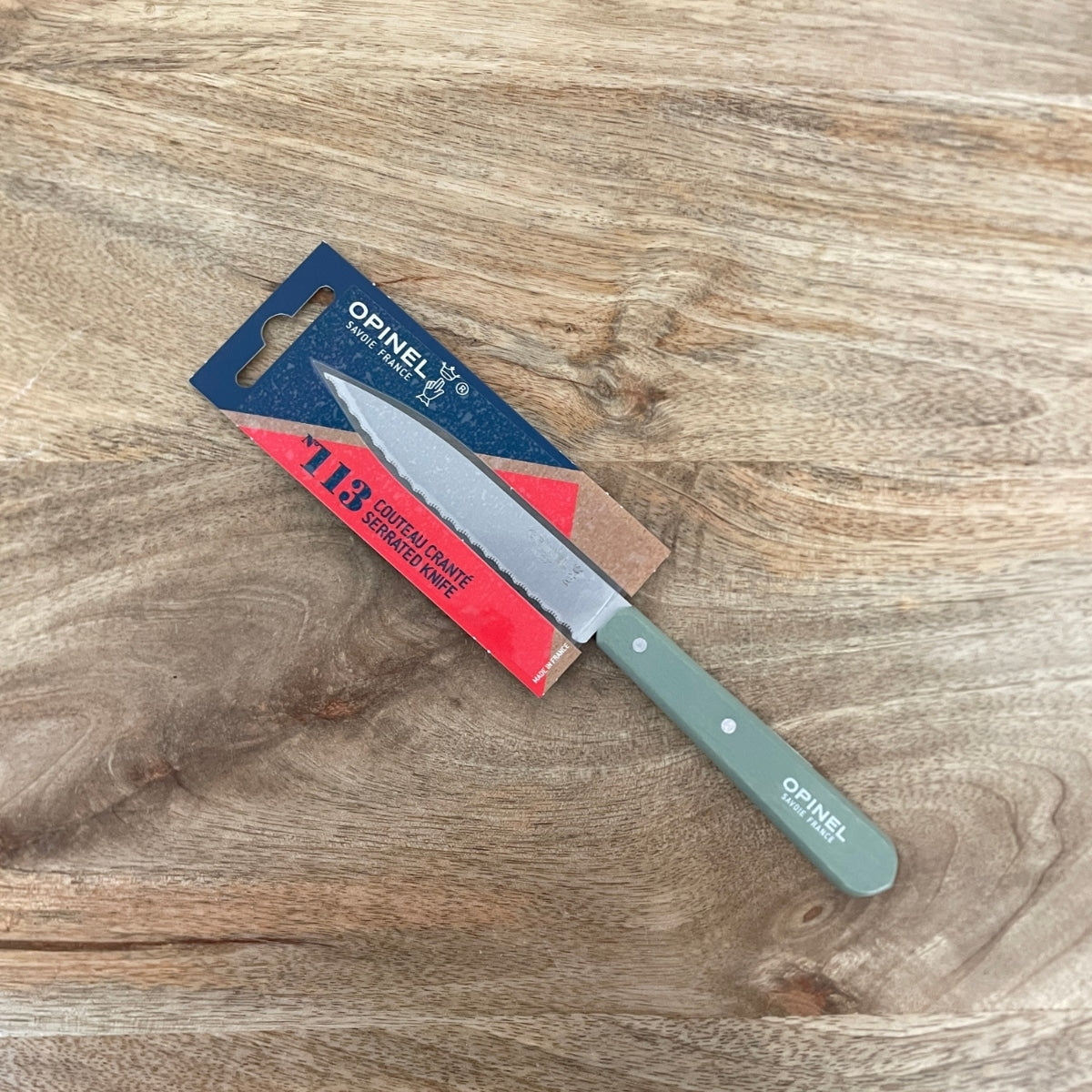 Couteau Cranté n°113 OPINEL - Sauge