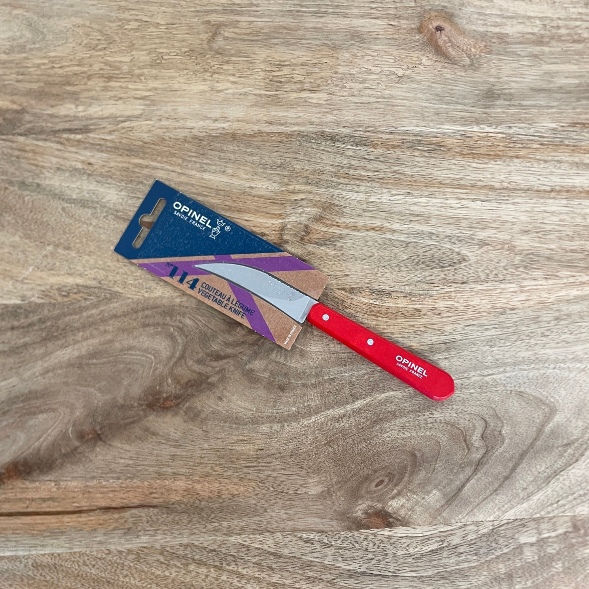 Couteau à Légume n°114 OPINEL - Rouge