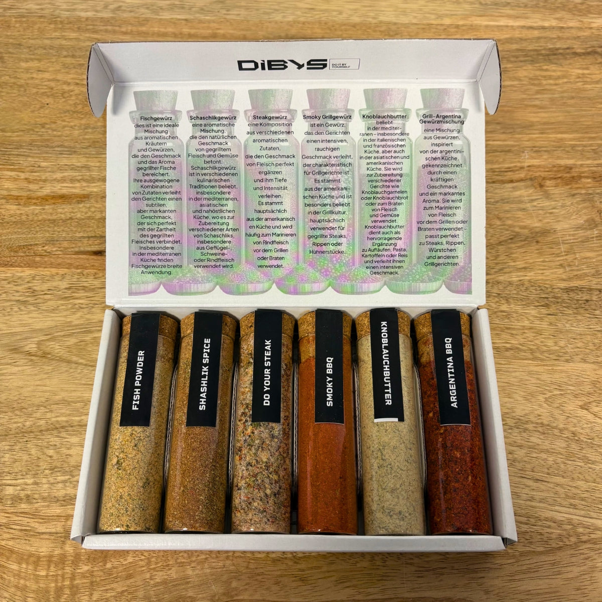 Coffret : Set d'épices pour barbecue