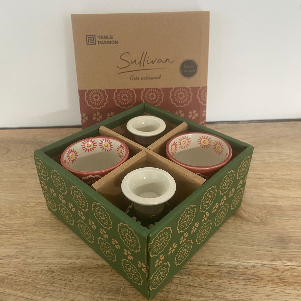Coffret 4 coquetiers - SULLIVAN