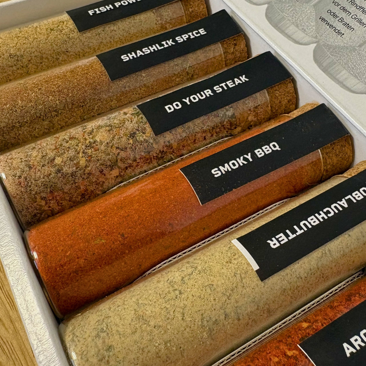 Coffret : Set d'épices pour barbecue