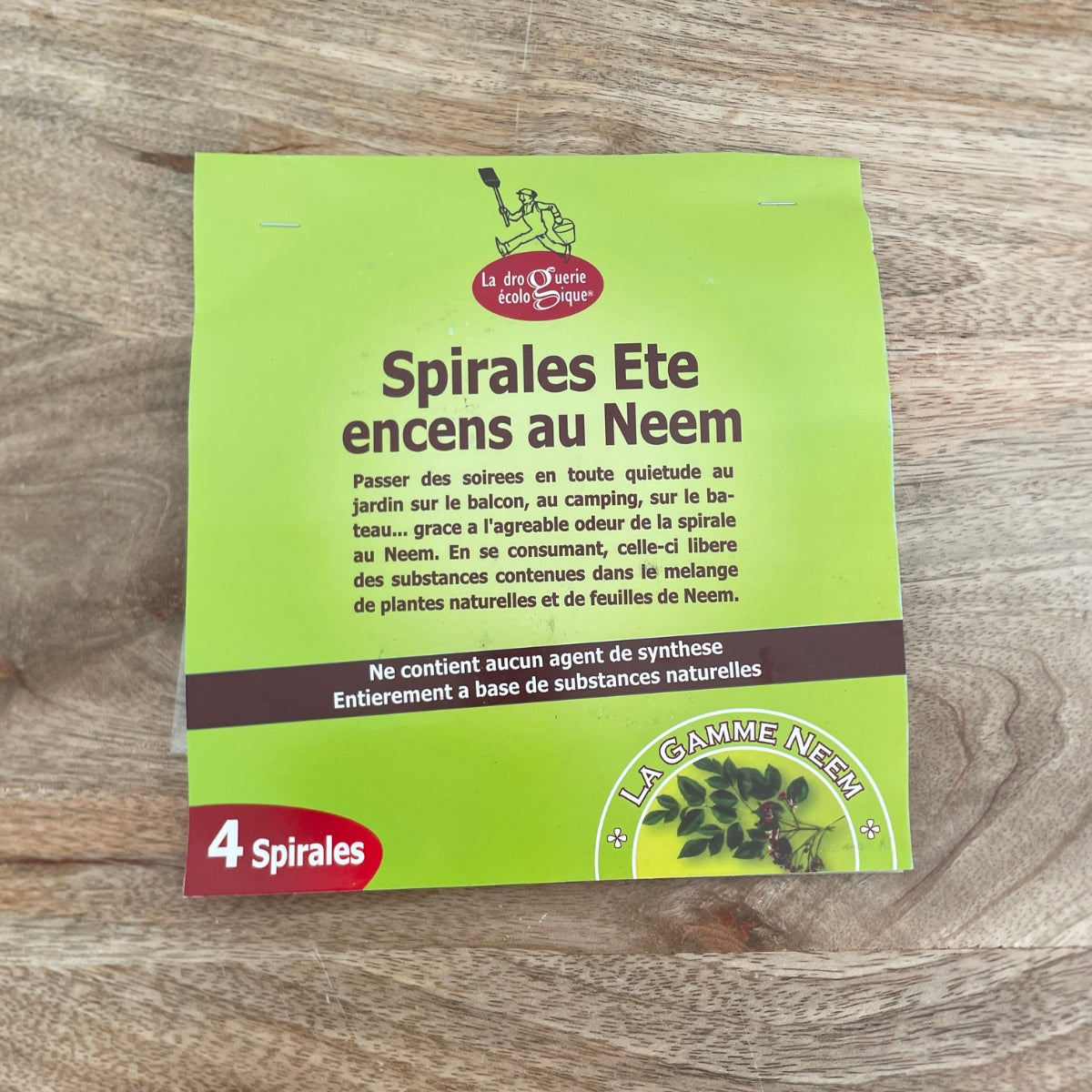 Spirale encens d'été au Neem