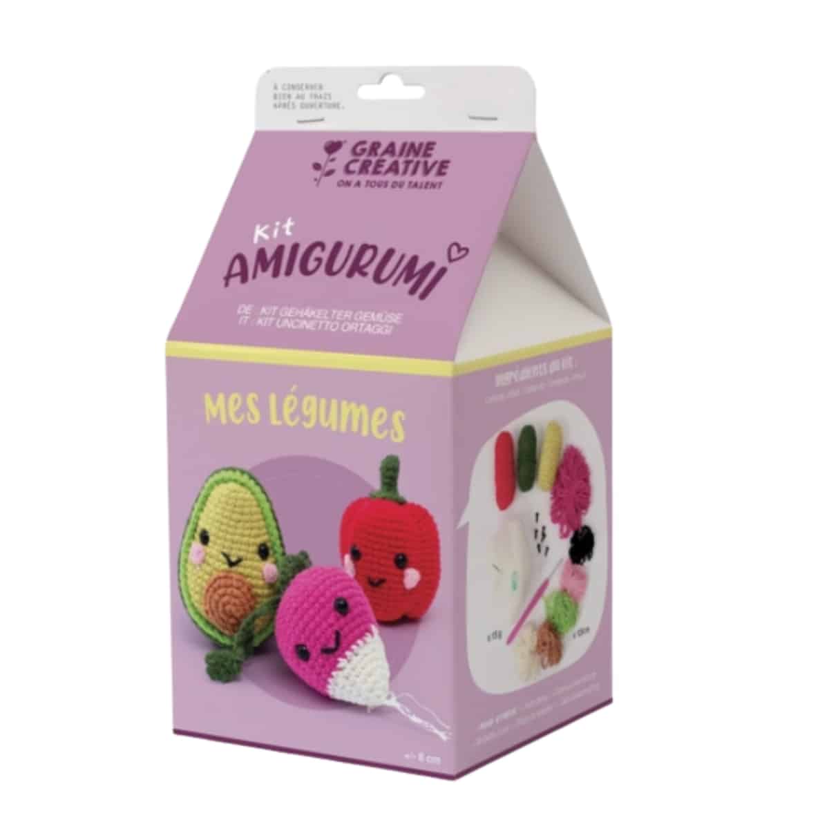 Kit Amigurumi - Mes légumes