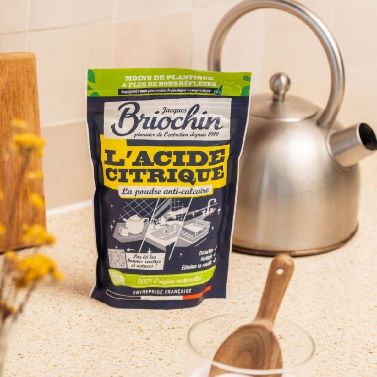 Acide citrique 450G - JACQUES BRIOCHIN