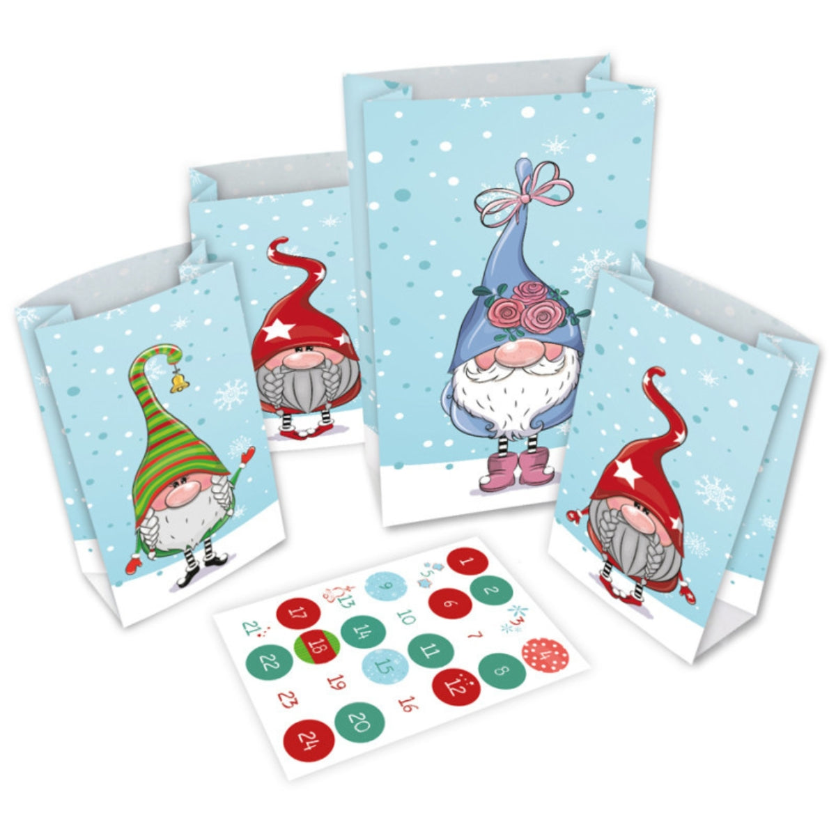 Calendrier de l'Avent 24 sachets Lutins