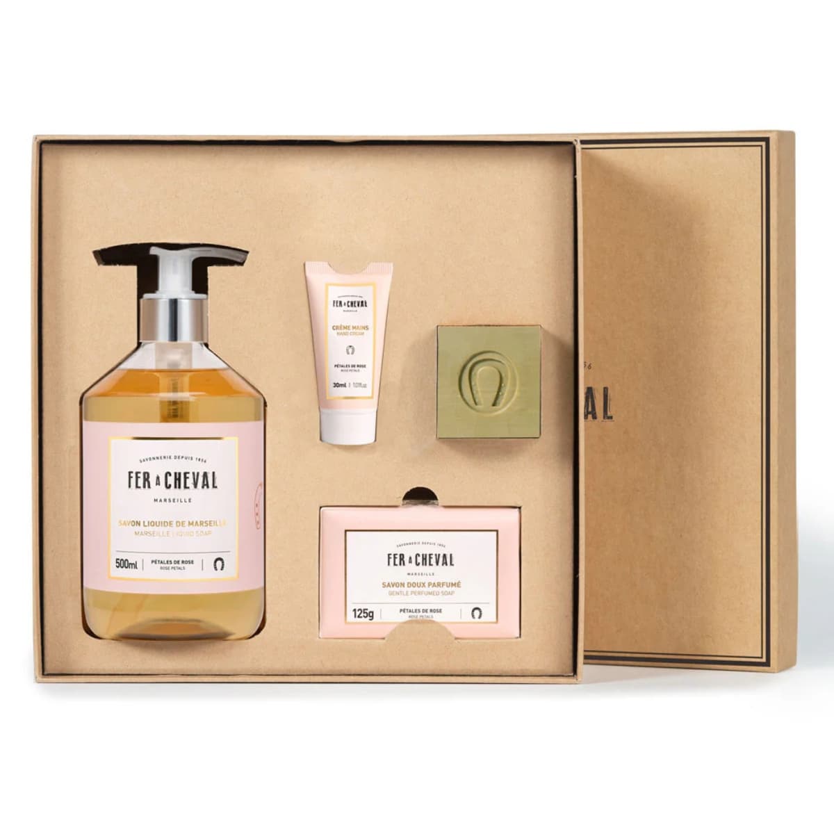 Coffret Tendresse Rose - Fer à Cheval
