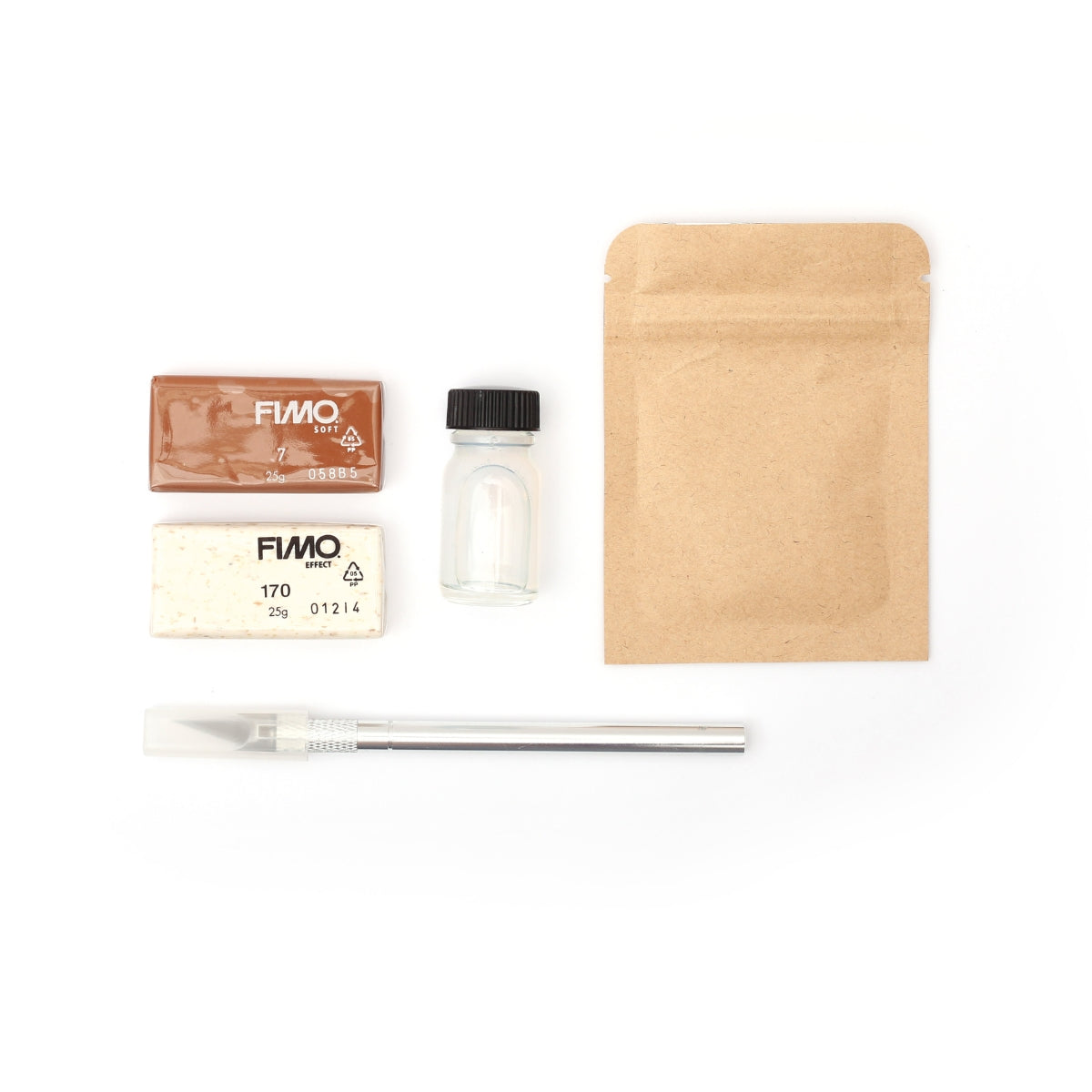 Kit FIMO miniatures - le goûter miniature à modeler