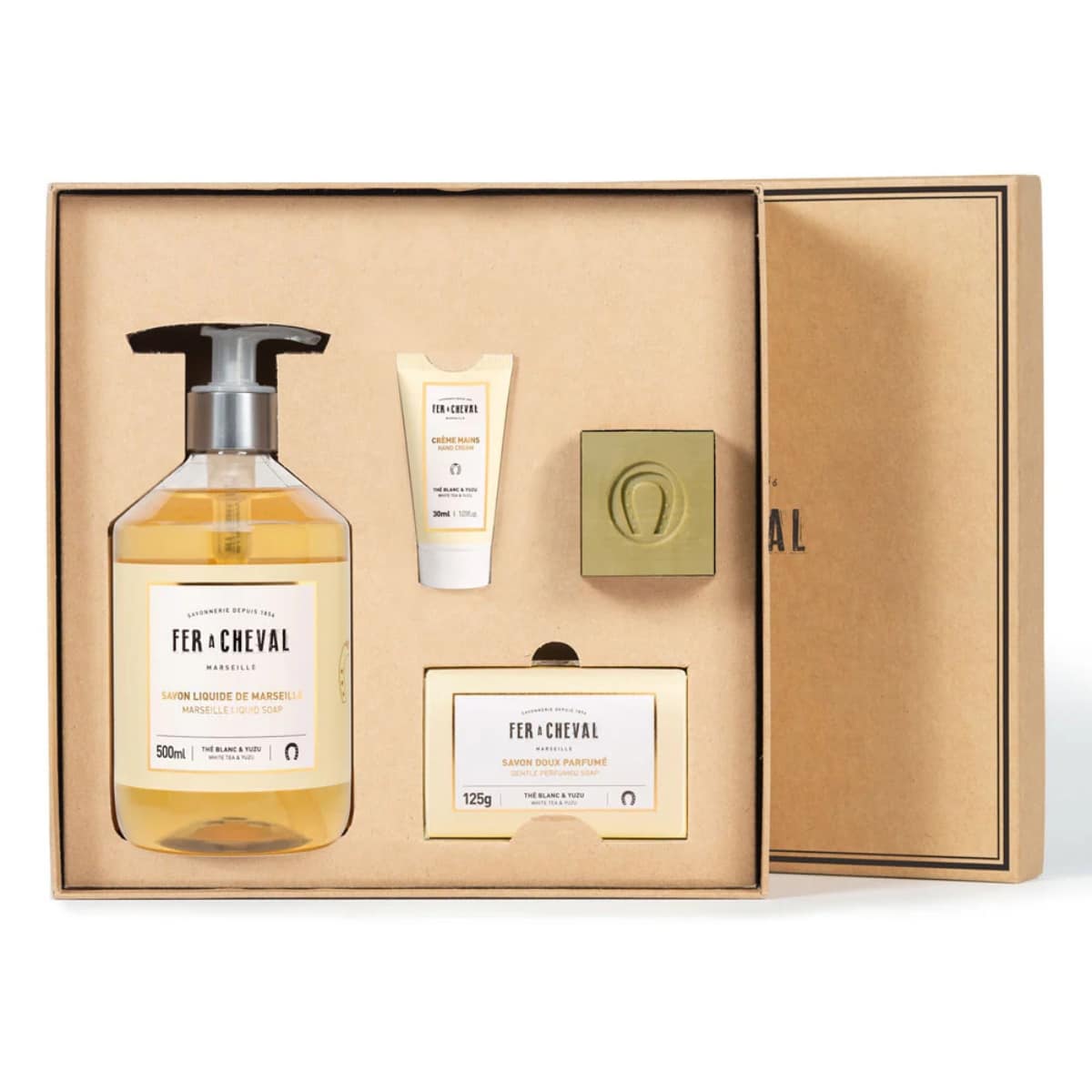 Coffret Élégant Thé Blanc & Yuzu - Fer à Cheval