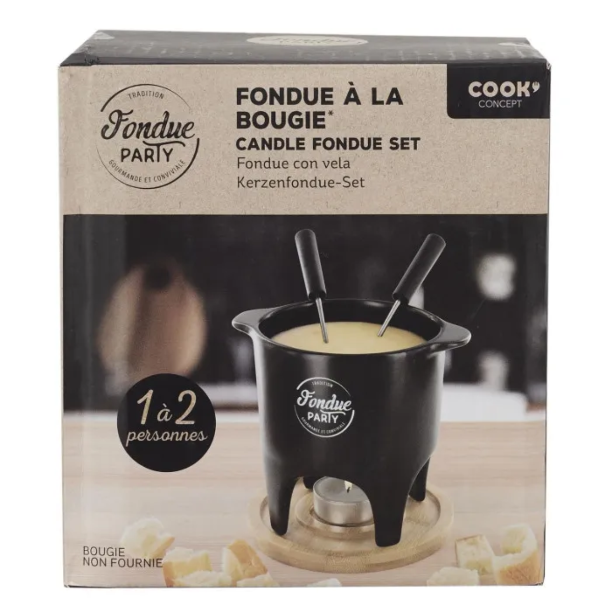 Appareil à fondue duo