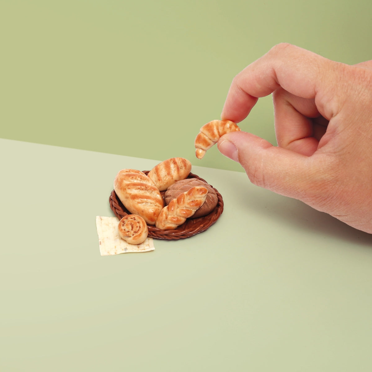 Kit FIMO miniatures - le goûter miniature à modeler