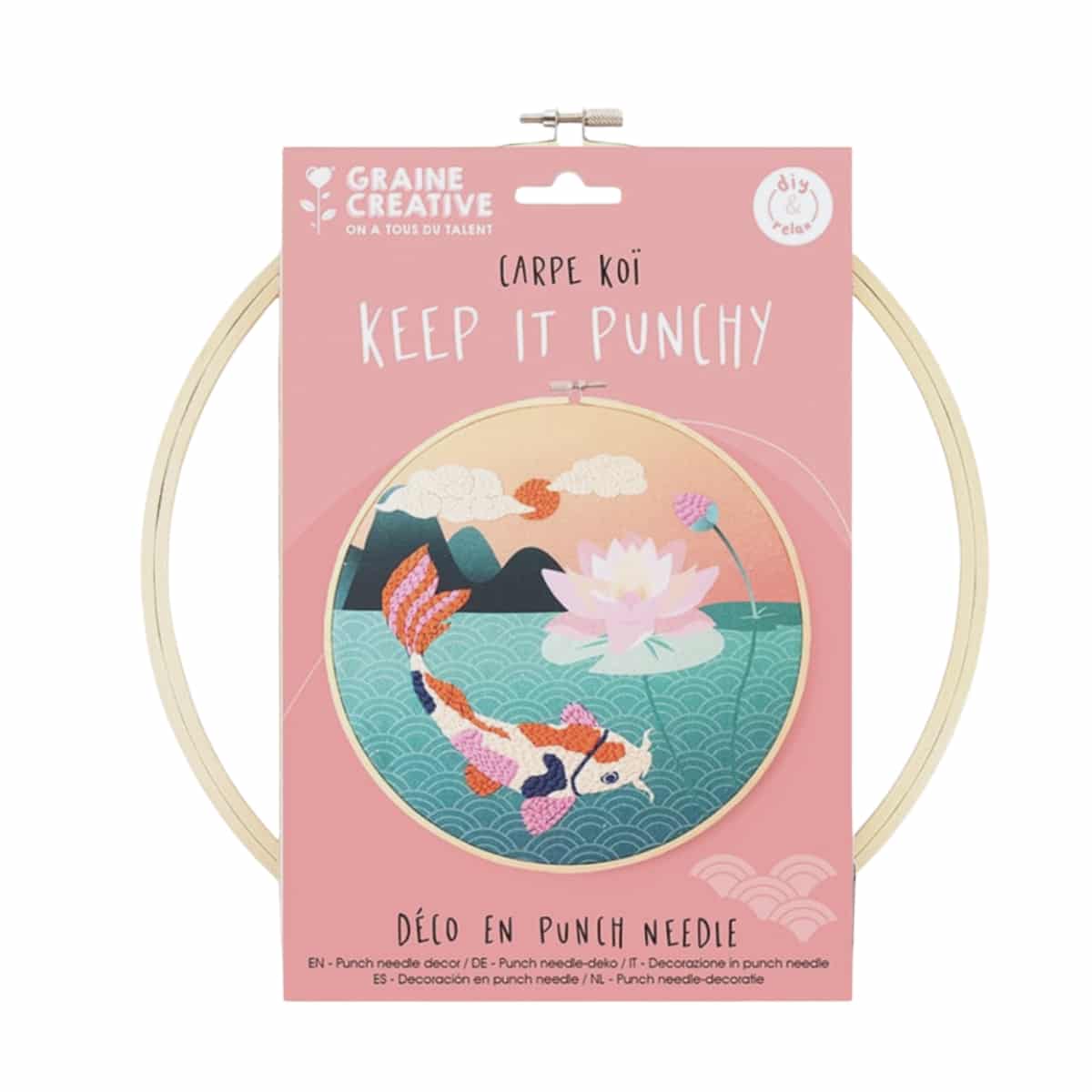 Kit DIY déco - Carpe Koi