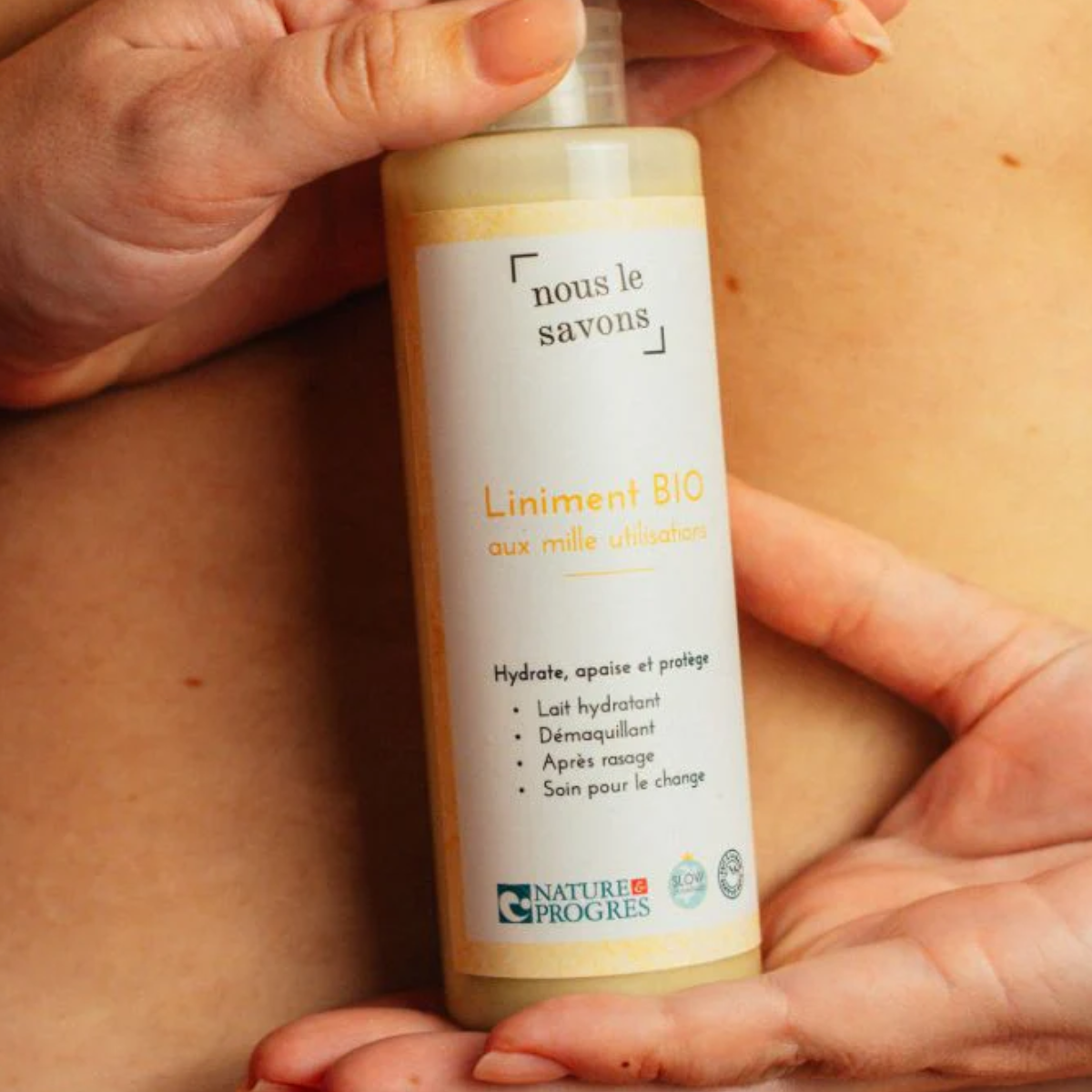 Flacon liniment oléo-calcaire en 200mL