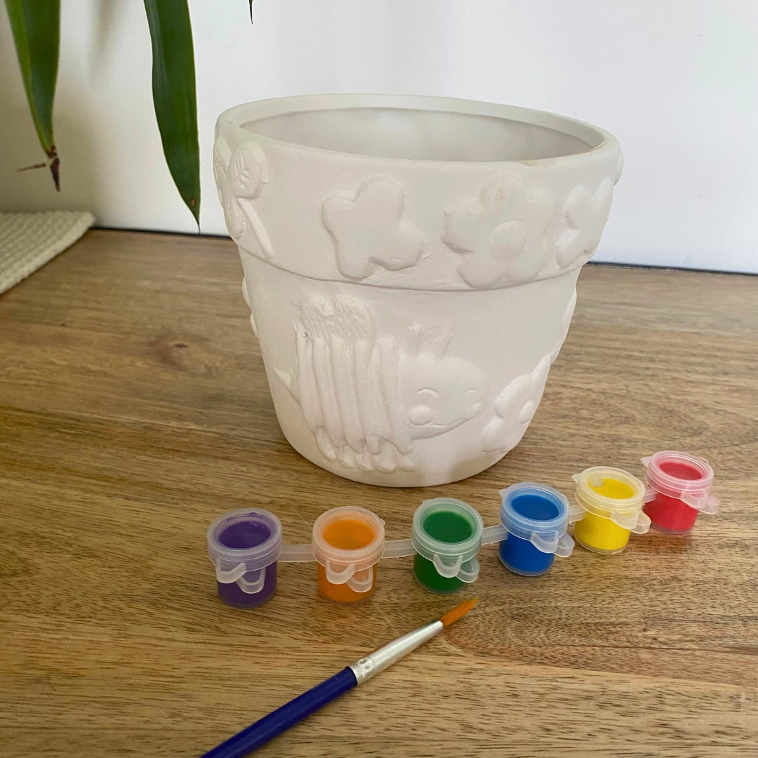 Kit pour peindre son pot de fleur