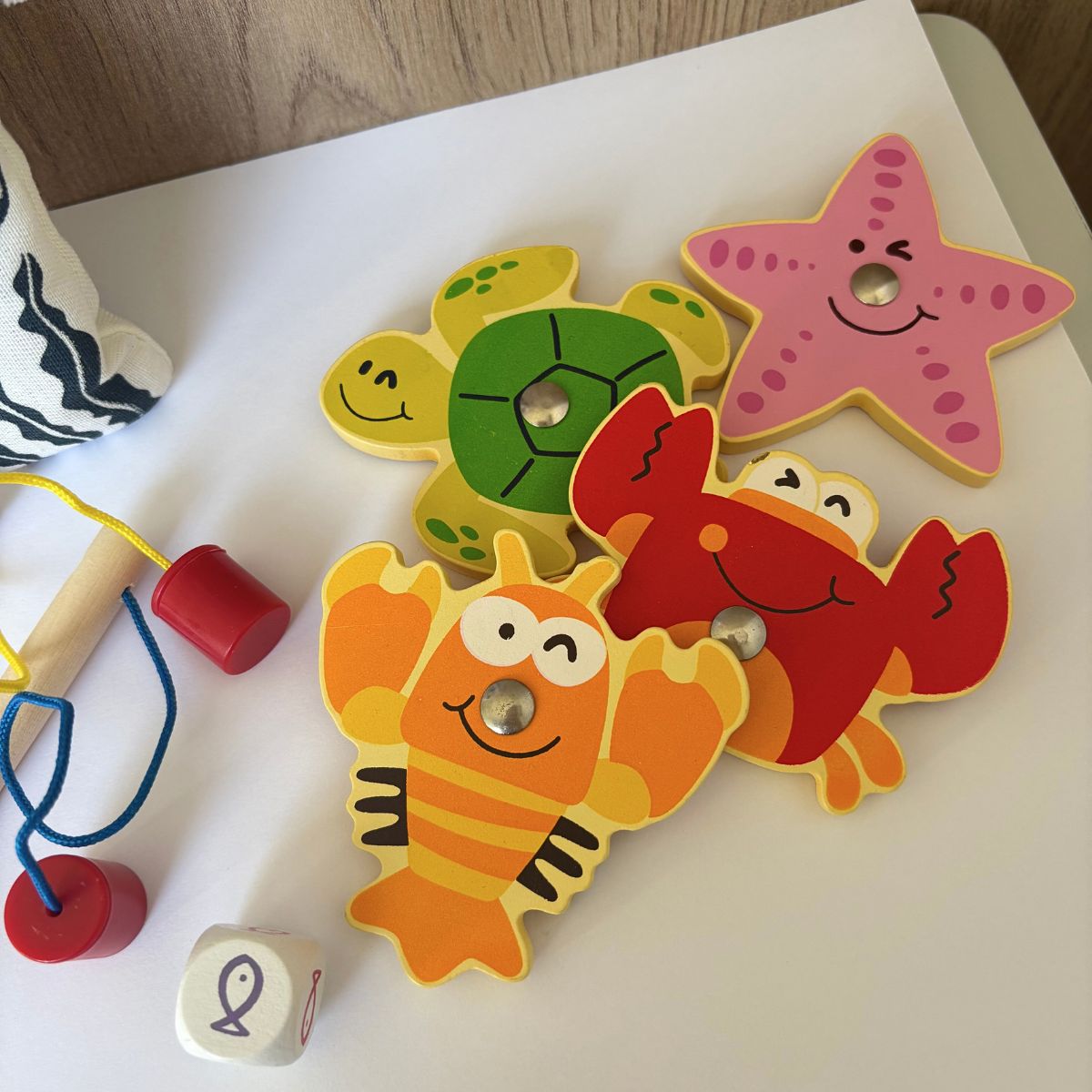 Jeu de pêche de voyage