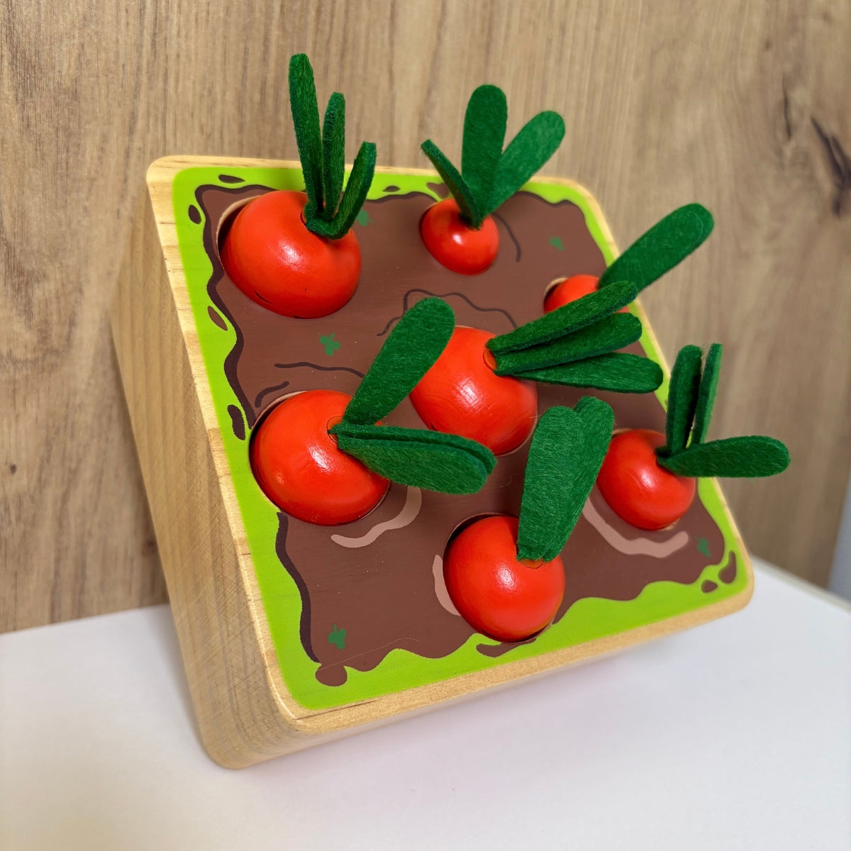 Jeu de carottes à piquer
