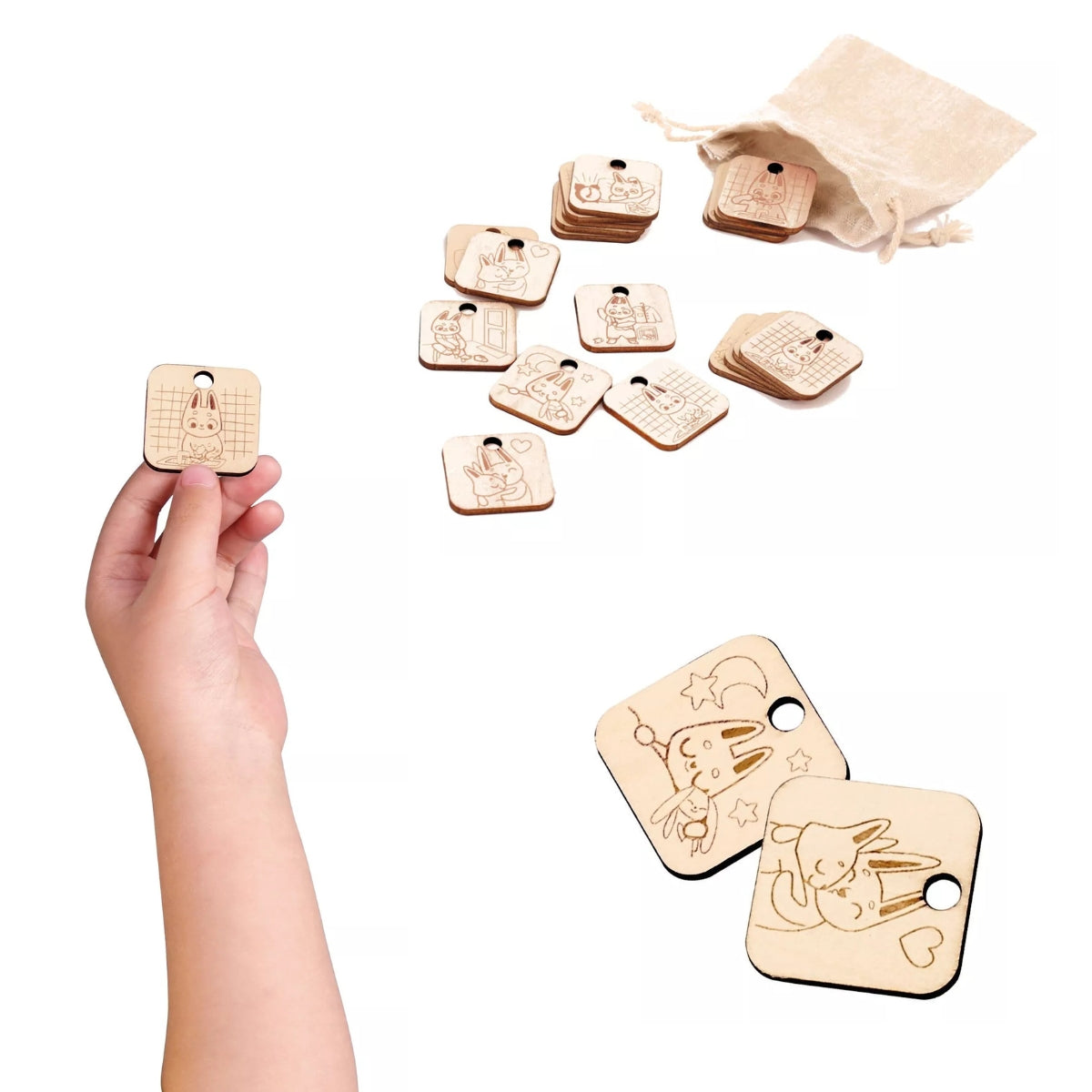 Tableau des routines en bois