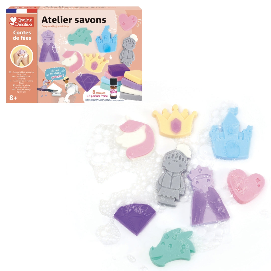 DIY - Coffret comptoir des savons contes de fées