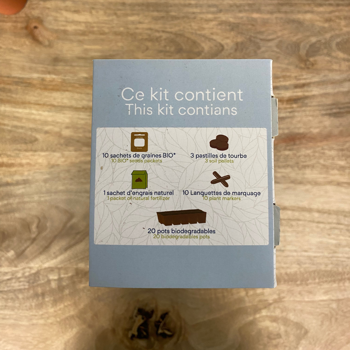 Coffret : Le Petit Potager Saveurs hivernales BIO