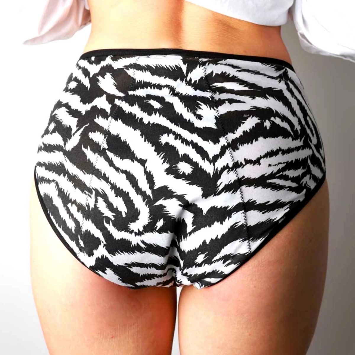 Culotte menstruelle - Zèbre