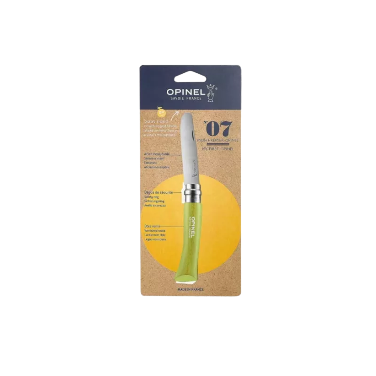 Couteau n°07- Mon premier OPINEL Vert