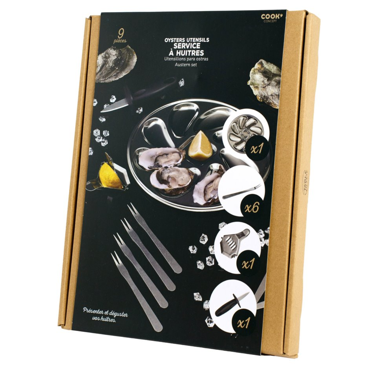 Coffret à Huître "9 Pièces"