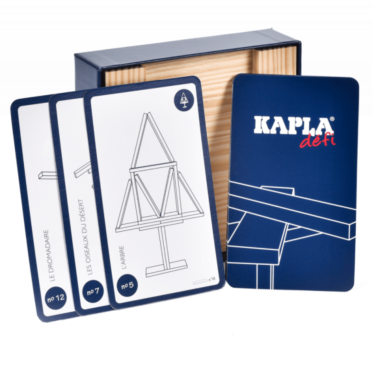 Kapla – Coffret 12 Cartes Défi