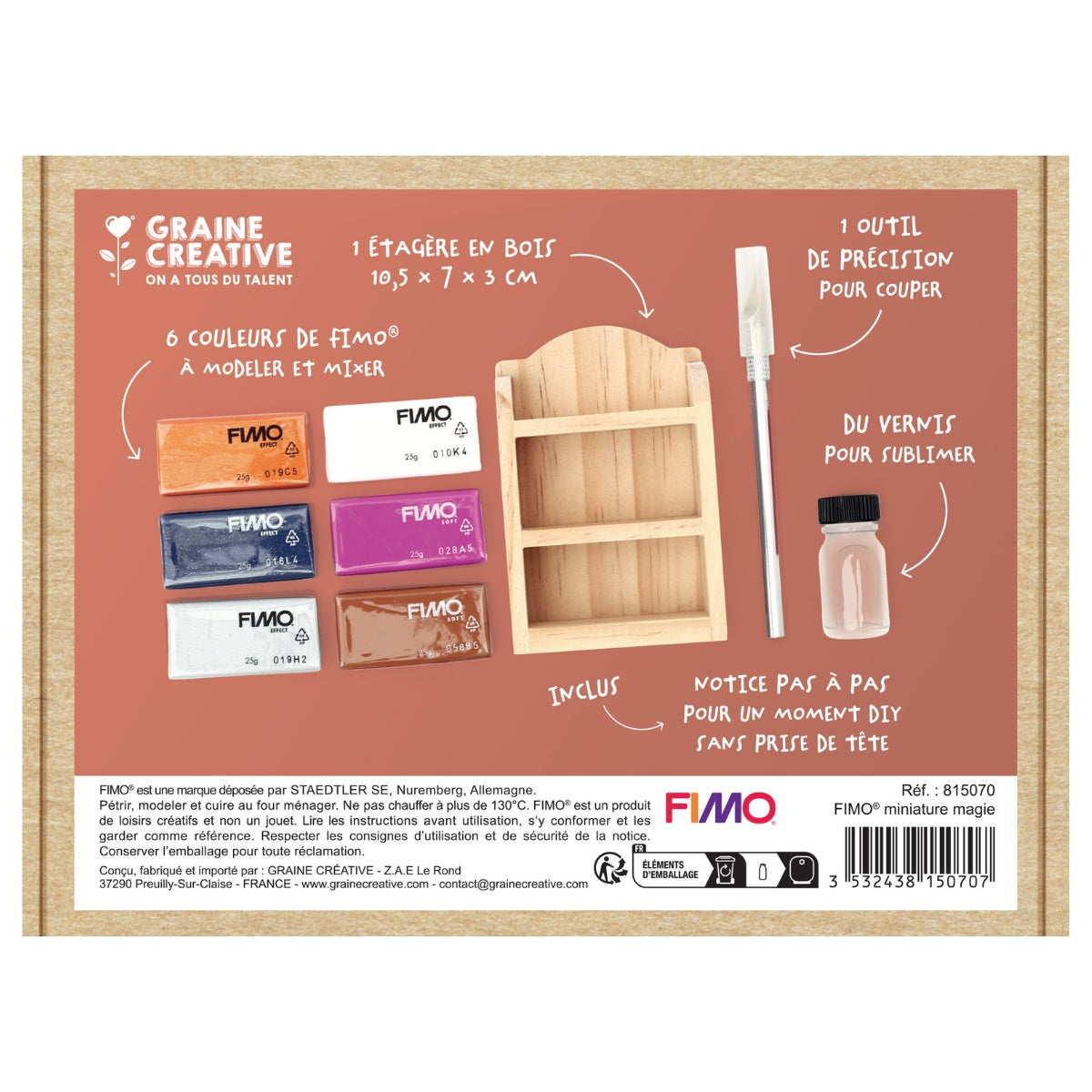 Kit créatif FIMO – L’Atelier Miniature de Magie