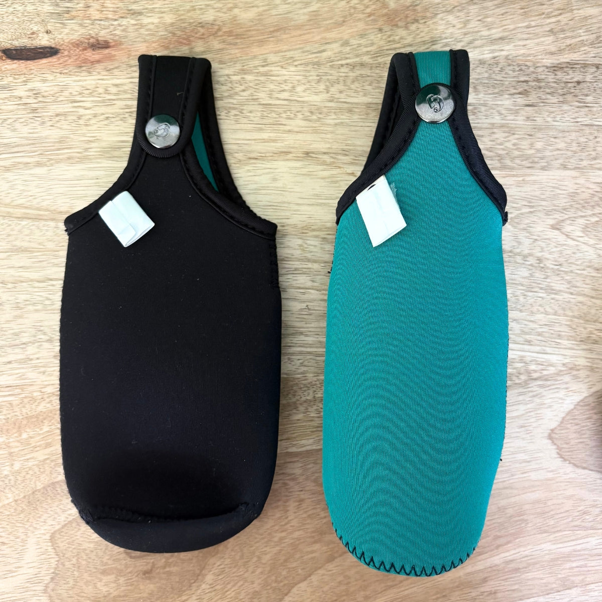 Étui néoprène réversible noir pour gourdes  - Taille S