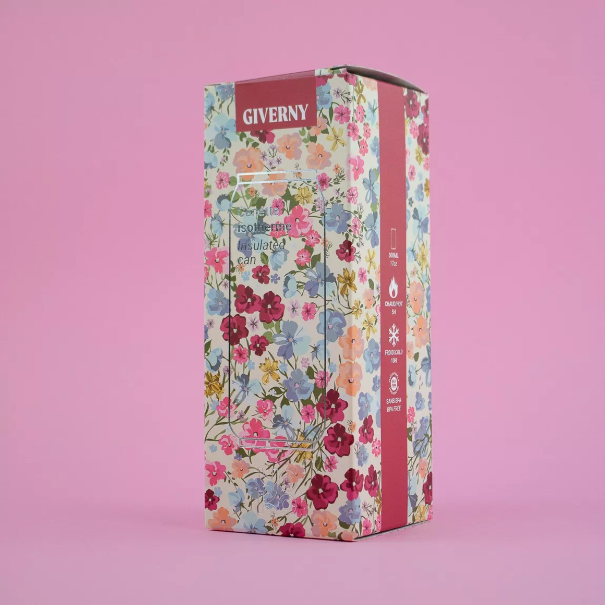 Canette isotherme Giverny - 500 ml