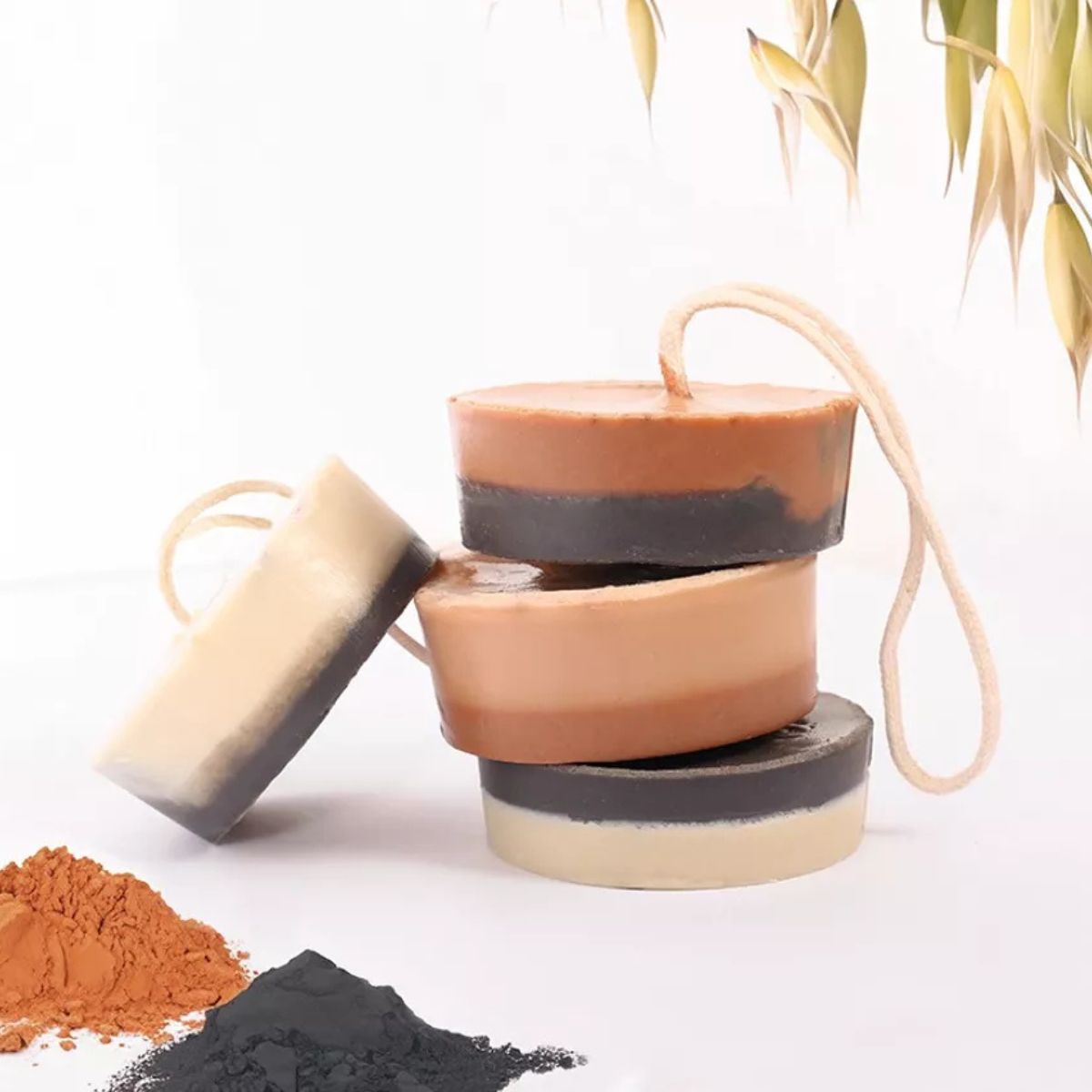 KIT DIY : Coffret savons à l'avoine et argiles